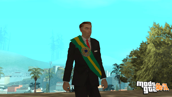 Skin Bolsonaro Presidente para GTA San Andreas